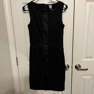 Sangria Sleeveless Black Dress Size 4 - Picture 1 of 4