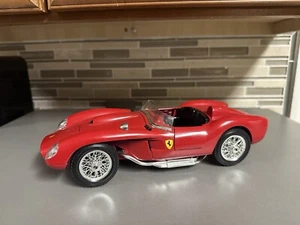 Vintage Burago 1957 Ferrari 250 Testa Rossa Roadster #3007 1/18 Scale - Picture 1 of 15