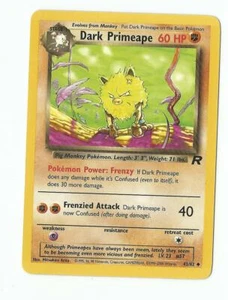 Pokemon Card Dark Primeape 43/82 English (Unplayed) 1st Edition - Picture 1 of 2