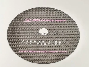 1x Estera de CD de precisión de fibra de carbono de alta fidelidad armonizador socio  - Imagen 1 de 4