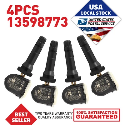 Sensor de monitoreo de presión de neumáticos 4 piezas para ajuste automático Buick LaCrosse 2017-2019 Foto 1 de 4