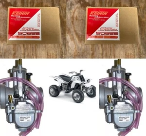 Yamaha Banshee 350 Keihin PWK 28mm 28 Carb Carburetor Pair Set of 2 fast ship - Picture 1 of 5