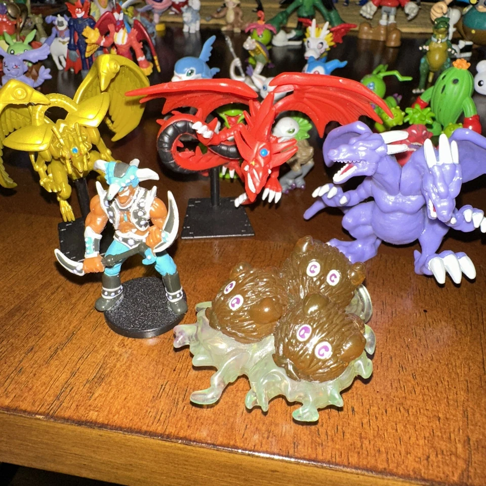 游戏王玩偶 2 英寸迷你复古玩偶 5 件装! — 第 1/4 张图片