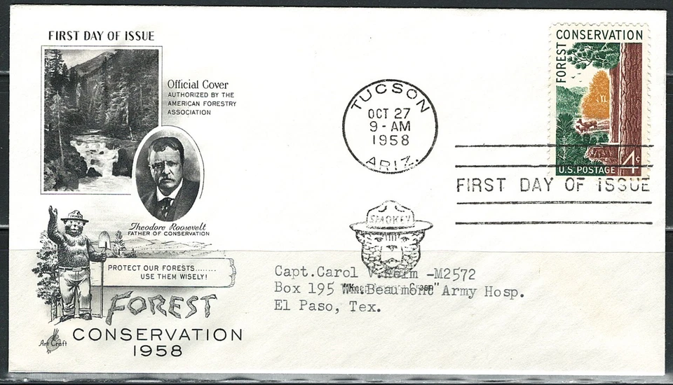 Mint US Year of 1958 First Day Cover Scott#1122. - Image 1 of 1