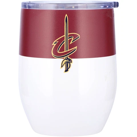 Cleveland Cavaliers 16oz. Colorblock Stainless Steel Curved Tumbler Cover