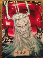 The Hobbit An Unexpected Journey Sketch Card by Archilleas Kokkinakis Witchking