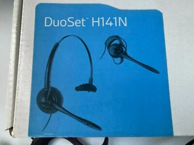 Plantronics DuoSet  HW141N Over-The-Head Wideband Corded Headset  - image 1 of 4