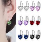 Shiny Korean Style Fashion Jewelry Hoop Earring Drop Earrings Love Heart