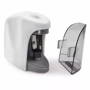 Westcott Automatic Pencil Sharpener with Premium Stainless Steel Blade - White - Picture 1 of 1