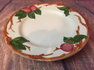 Franziskaner Apfel Speiseteller 100 Jahre Jubiläum Rückenstempel California Craftsman - Bild 1 von 2