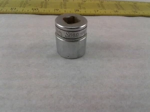 1986 Logo Snap-on Tools 3/4", 3/8" Dr 6 Pt Chrome Socket F241 USA - Picture 1 of 9