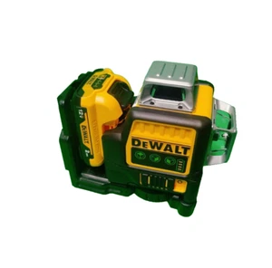 Dewalt 3-seitige 360° vertikale 12V Laser Wasserwaage DW089LG grüner Strahl für Außenbereich - Bild 1 von 8