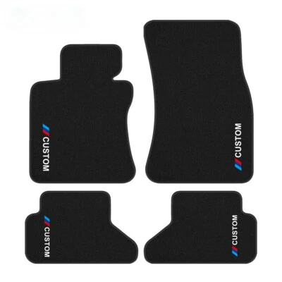 For BMW M6 E64 2003-2011 luxury Carpet Velour Car Floor Mats Liners - Image 1 of 4