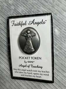 Ganz Faithful Angels POCKET TOKEN - ANGEL OF TEACHING / NEW - Picture 1 of 5