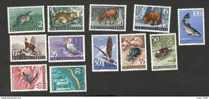 JUEGO YUGOSLAVIA-MNH-ANIMALES SALVAJES - FAUNA - AVES - 1954. - Imagen 1 de 2