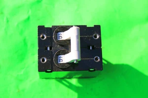 2 Pole Circuitbreaker Panel Mounted Two leaver 20A trip 27A 250VAC with delay - Picture 1 of 7