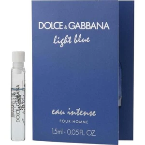 D & G LIGHT BLUE EAU INTENSE by Dolce & Gabbana (MEN) - EAU DE PARFUM VIAL ON CA - Picture 1 of 1
