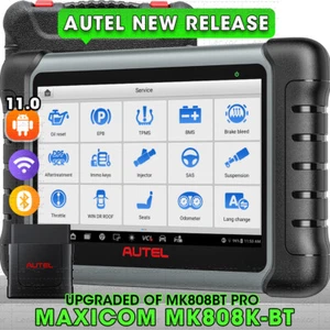2025 AUTEL MaxiCOM MK808BT PRO Strumento Diagnostica OBD Tutti Sistemi Italiano - Imagen 1 de 14