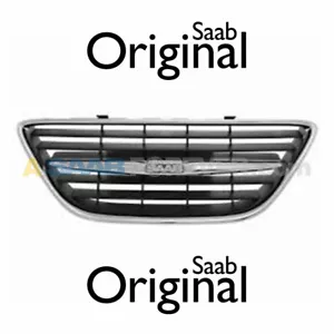 SAAB 9-5 Radiator Grille Center Front 02-05 - 5289681 - NEW GENUINE OEM - Picture 1 of 2