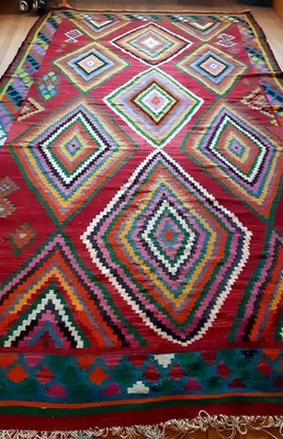 Très Grand Kilim Anatolien Magnifique - Pièce unique - Photo 1/4