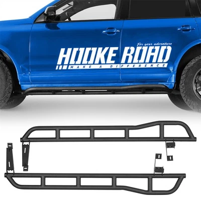 Pair Steel Rocker Guards Side Door Steps for 2003-2010 Porsche Cayenne 955/957 - Image 1 of 4