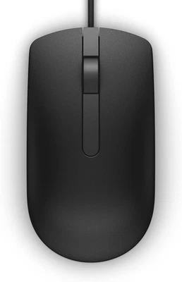 Dell MS116 Mouse USB 570-AAIS Black  - Image 1 of 4