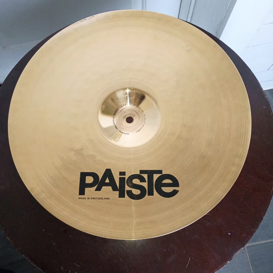 Platillo Paiste Sound Formula Reflector 16" Full Crash - Raro - Hecho en Suiza Foto 1 de 4