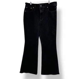 Madewell The Perfect Vintage Svasato Jean in Sherborn Wash Jeans Donna 32 Nero - Foto 1 di 12