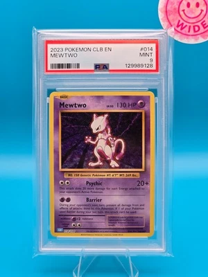 PSA 9 - 2023 POKEMON, CLASSIC BLASTOISE & SUICUNE ex DECK 014 MEWTWO - Image 1 of 2