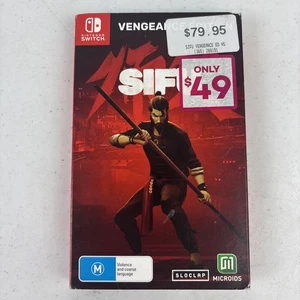 Sifu Nintendo Switch Game Steelbook Vengeance Edition Complete - Picture 1 of 8