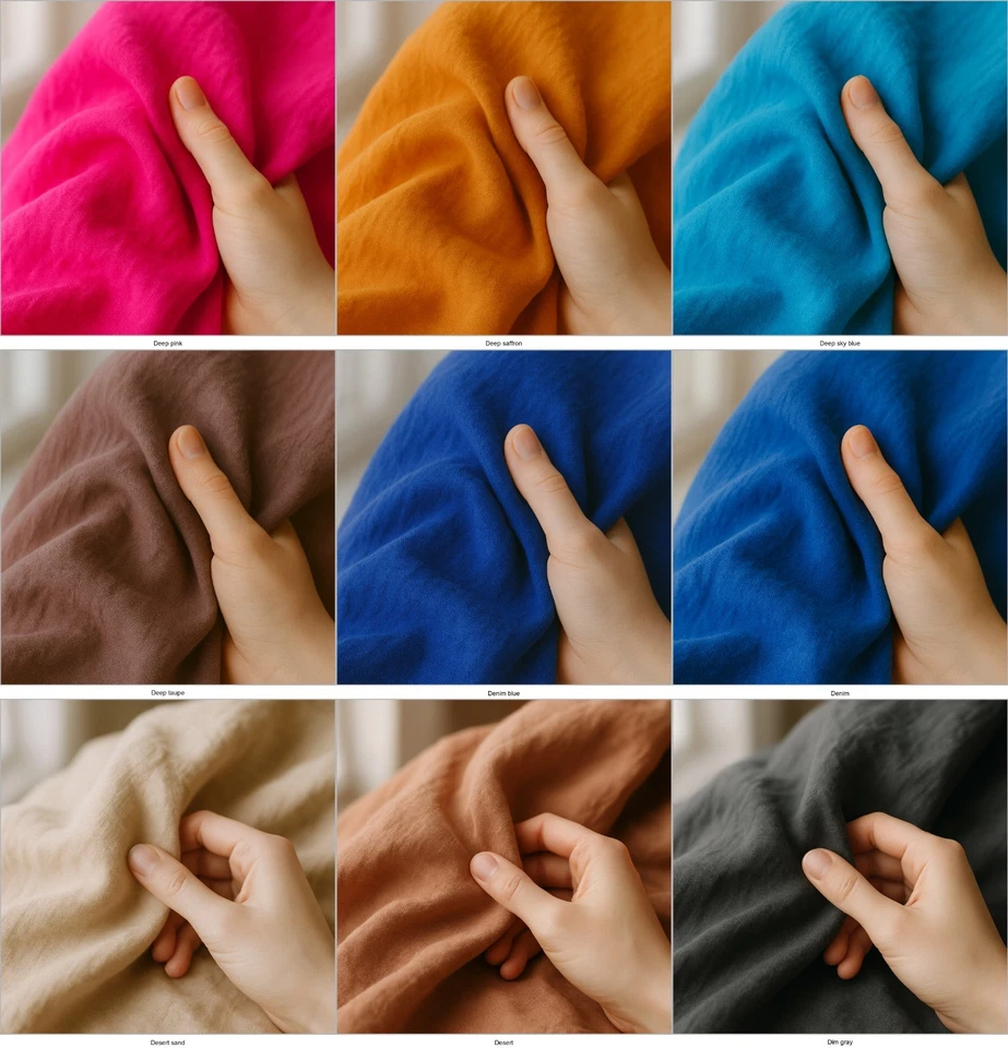 Linen Fabric by the Yard – Apparel, Home Décor, Upholstery, Craft & DIY Projects - Image 1 of 4