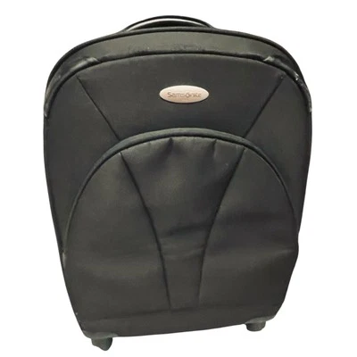"Maleta giratoria Samsonite 1910 Softside expandible Epsilon 24"" equipaje negro" Foto 1 de 4