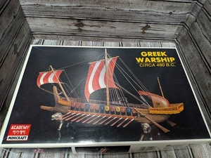 Academy Minicraft Greek Warship Boat Plastic Model Kit - Picture 1 of 18