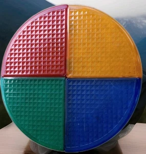 50s Color Wheel ONLY Plastic Atomic Era Holiday MCM - Picture 1 of 8