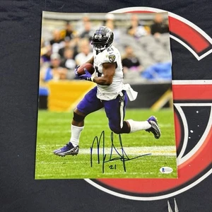 Mark Ingram Autographed Baltimore Ravens 11x14 Photo Beckett BAS COA Signed - Picture 1 of 3