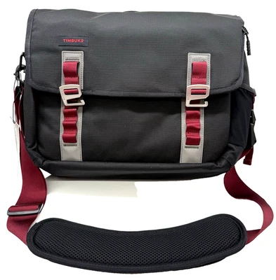 Timbuk2 Command Messenger Bag 17" Laptop Black Red Commuter TSA Friendly NWT - Image 1 of 4