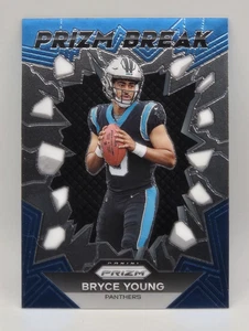 2023 Panini Prizm Bryce Young #PB-3 Prizm Break Rookie (RC) Carolina Panthers - Picture 1 of 2