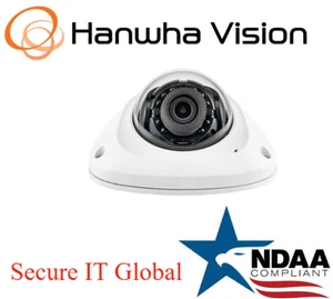 Hanwha Techwin ANV-L6023R 2MP PoE IR Vandalismus IP Überwachungskamera Dome 3,6 mm Objektiv - Bild 1 von 2