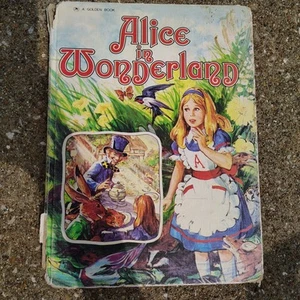 Lewis Carroll's Alice In Wonderland ~ Retold by Jane Carruth ~ 1976 Golden Book - Bild 1 von 12