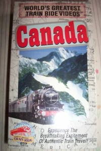WORLDS GREATEST TRAIN VIDEOS CANADA VHS VIDEO 1996 US CANADA VCRS - Picture 1 of 1