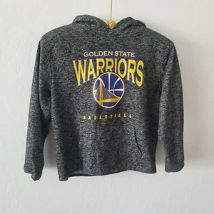 Golden State Warriors Basketball NBA Women Large Sweatshirt Hoodie Pullover Gray - Picture 1 of 8