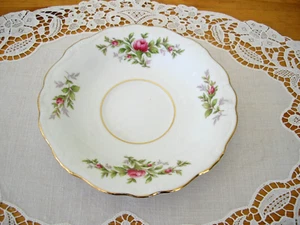 Johann Haviland Bavaria Germany 6" Saucer Pink Roses ~ - Picture 1 of 4