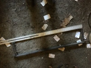 1910's 20's model T or Model A? front windshield frame.. 40 inch - Picture 1 of 2