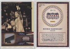 2012 Americana Heroes & Legends Elite Materials Gold Proof /10 Nicole Barnhart