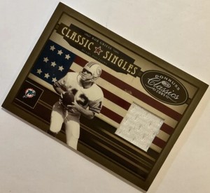 35/150 BOB GRIESE JERSEY PATCH 2005 DONRUSS CLASSIC SINGLES C STORE NAME MORE