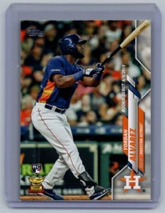 Tarjeta de novato 2020 actualización Topps Yordan Álvarez #U-300 Astros de radiocontrol - Imagen 1 de 2