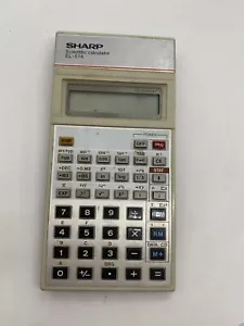 Sharp Scientific Calculator Electronic Vintage EL-514 Missing Back Made In Japan - Picture 1 of 24