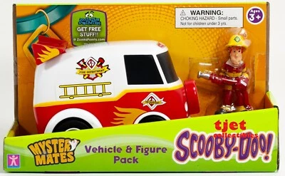 Набор Scooby-Doo Mystery Mates Fire Department Van & Shaggy MIP 2010 - Изображение 1 из 4