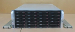 Supermicro SuperChassis CSE-846 E5-1620v3 16GB Ram 36.56TB Storage X10SRL-F - Picture 1 of 4