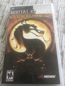 COMPLETE Mortal Kombat: Unchained BLACK LABEL PlayStation Portable 2006 PSP Game - Picture 1 of 5
